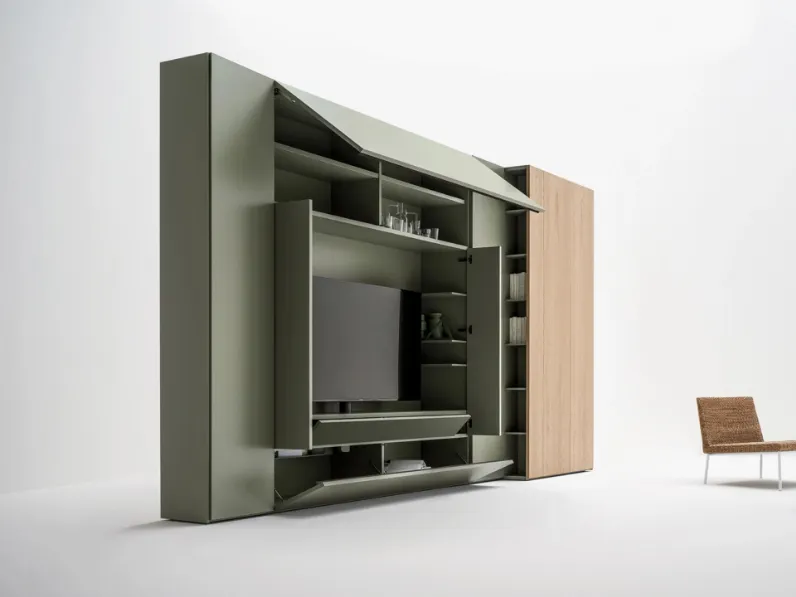 Parete Attrezzata Living Roomy di Caccaro