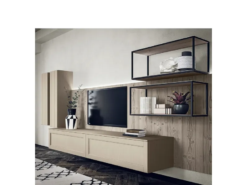 Parete Attrezzata M01 Maestrale di Scandola