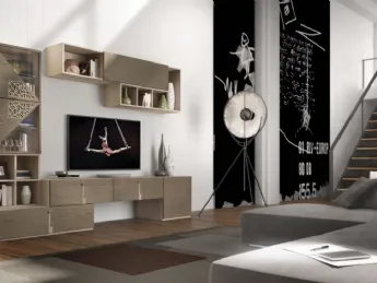 Manhattan art 6023 finitura bicolore Creta e Deserto