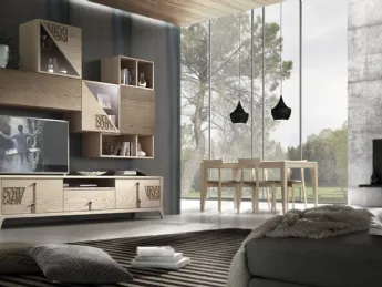 Manhattan art 6025 finitura bicolore Creta e Deserto