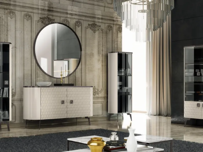 Parete Attrezzata Meraviglia in ecopelle di Adriatica