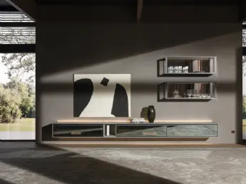 Parete sospesa Pass Word Evolution 04, design Molteni & C.