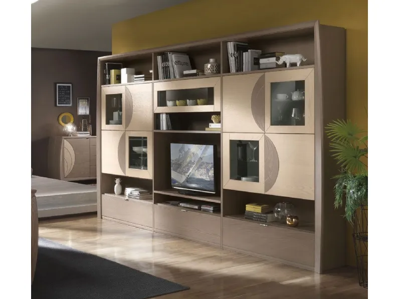 Parete Attrezzata Moon 01 di Betamobili