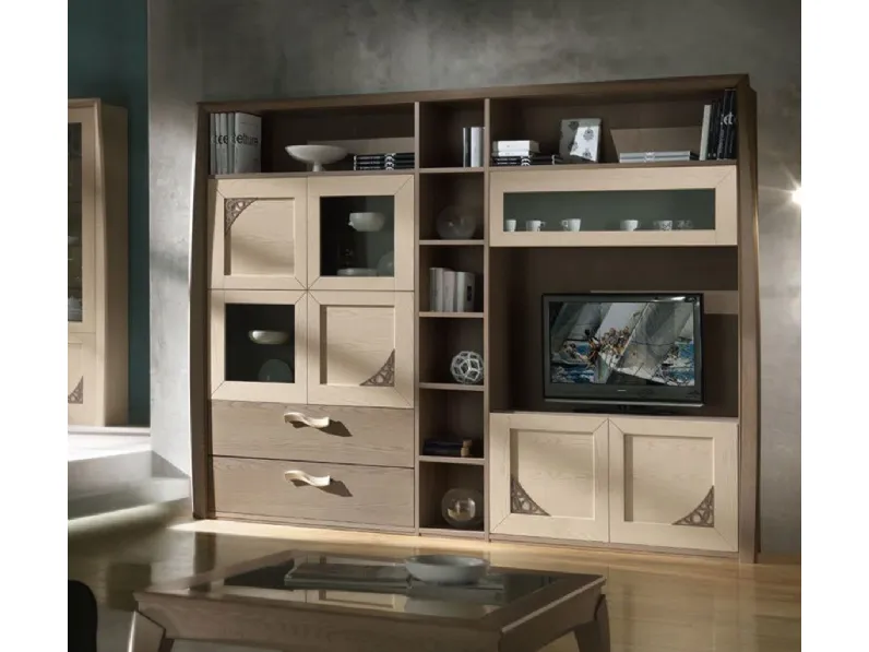 Parete Attrezzata Moon 02 di Betamobili