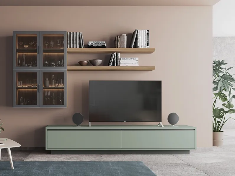 Parete Attrezzata Night & Day L05 di Colombini Casa