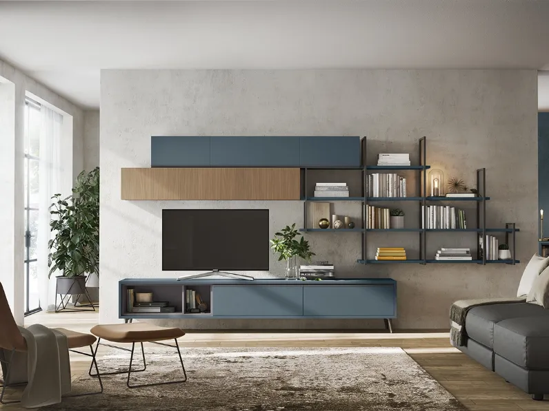 Parete Attrezzata Night & Day L15 di Colombini Casa