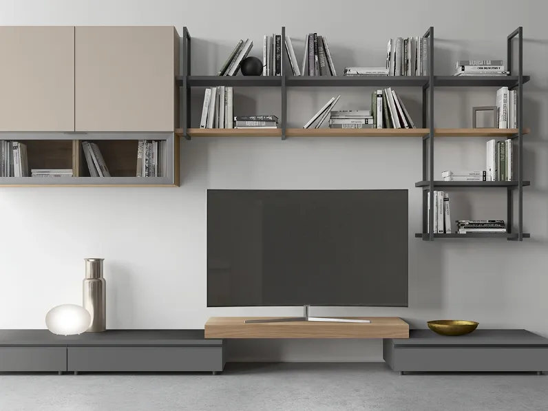 Parete Attrezzata Night & Day L20 di Colombini Casa