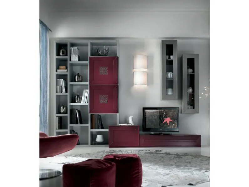 Parete Attrezzata Origami FMG3041 di Betamobili