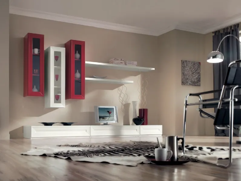 Parete Attrezzata Origami FMG3042 di Betamobili