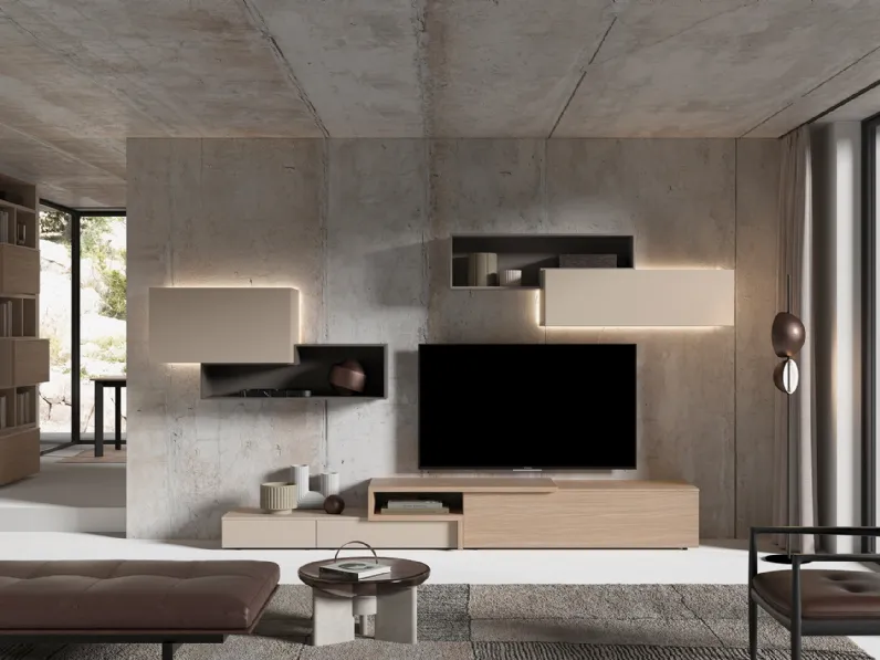 Parete Attrezzata 3RF2016 di Favero