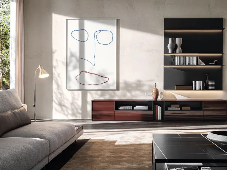 Parete Attrezzata Pass Word Evolution 08 di Molteni & C
