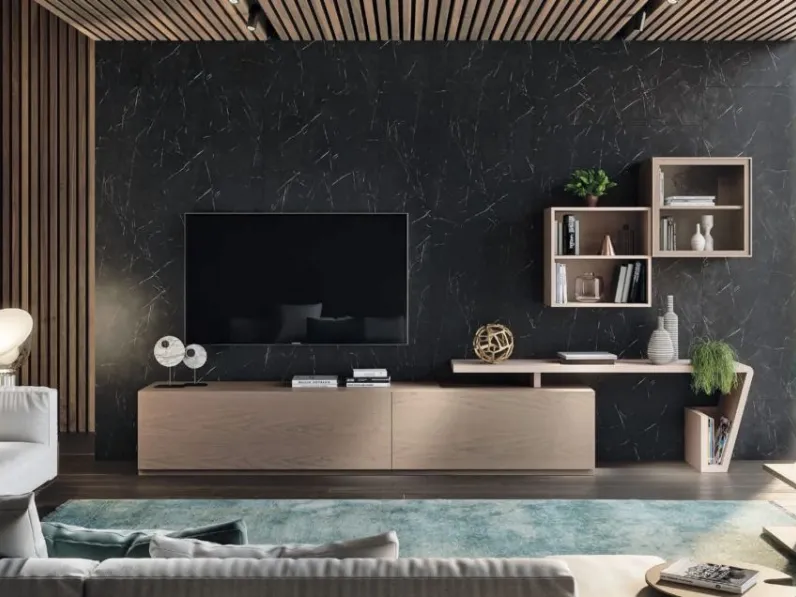 Parete Attrezzata Rails MAG7533 di Betamobili