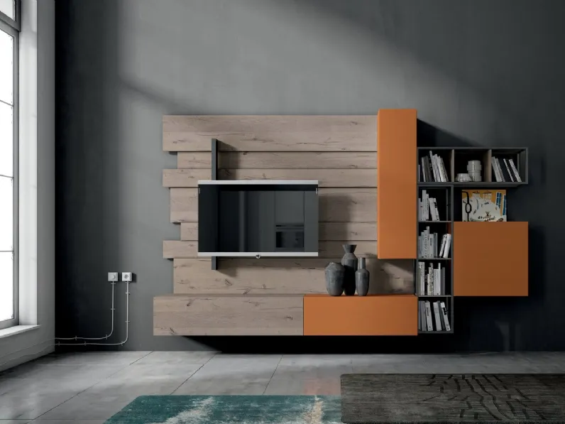 Parete Attrezzata Rebel R 02 di Fimar