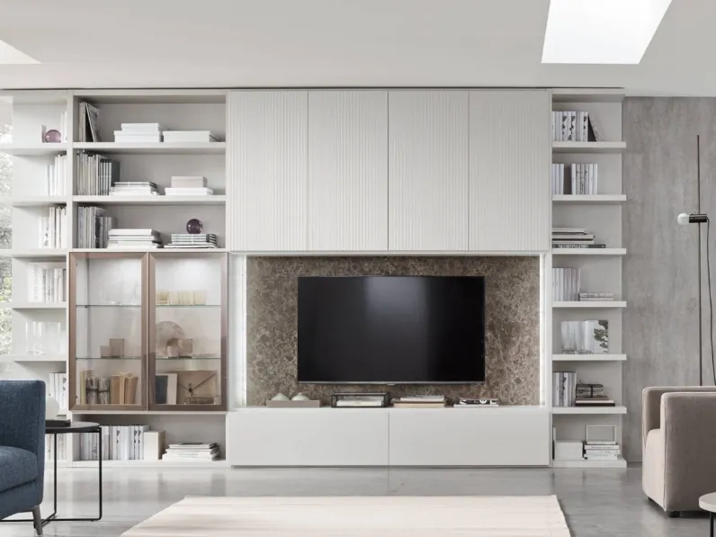 Parete Attrezzata Sistema Spalla Comp SA2211 di Maronese