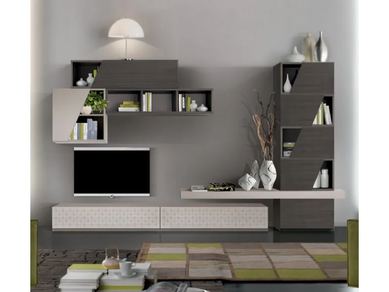 Parete Attrezzata Skyline 02 di Betamobili