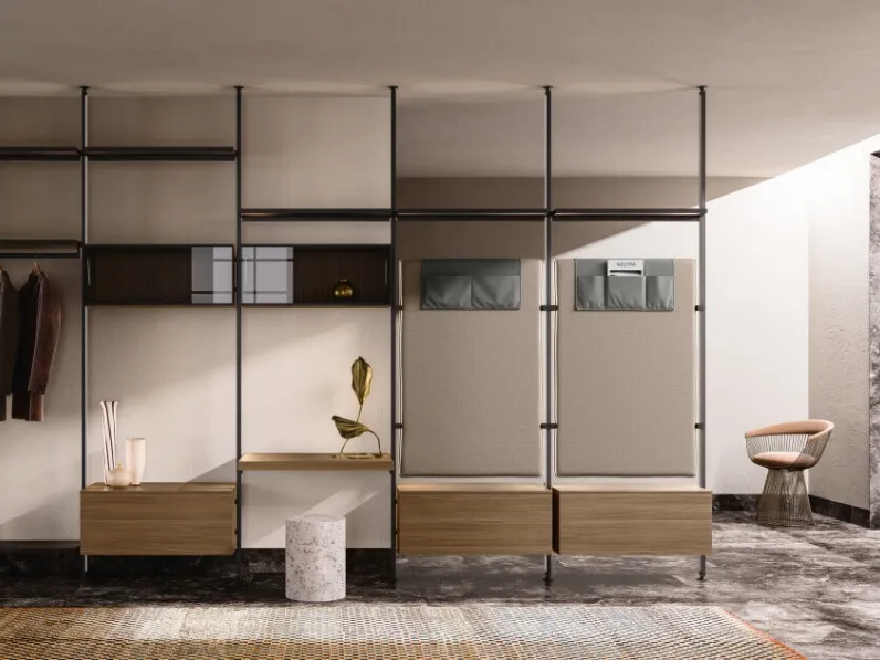 Parete Attrezzata Composizione Giorno SM2224 di Zalf