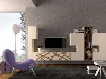 Soggiorno Bassorilievo 30 Cemento