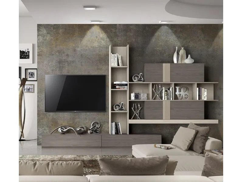 Parete Attrezzata Stripes 08 di Betamobili