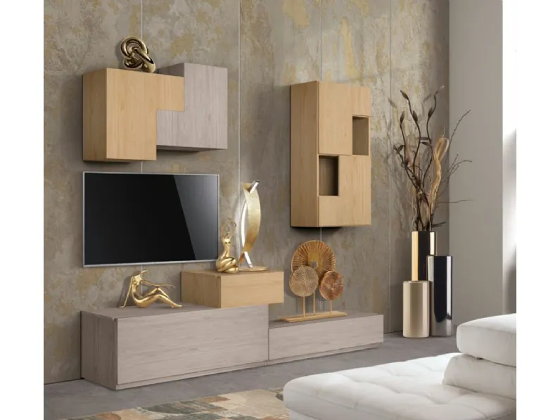 Parete Attrezzata Stripes 09 di Betamobili