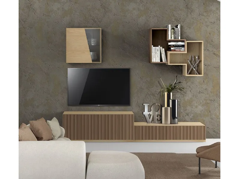 Parete Attrezzata Stripes 10 di Betamobili