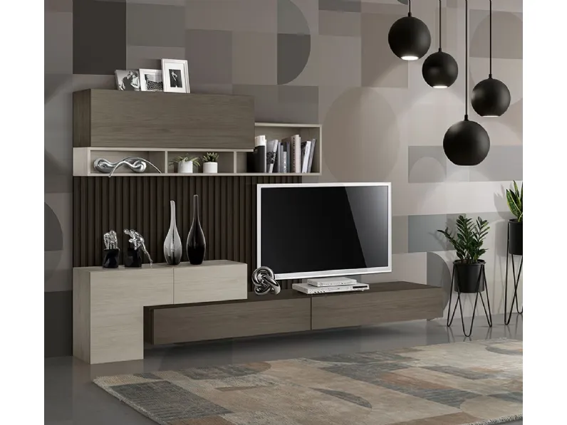 Parete Attrezzata Stripes 11 di Betamobili