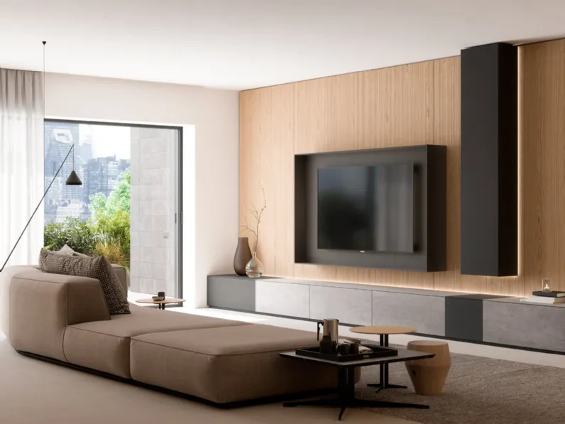 Parete Attrezzata Wallover di Caccaro