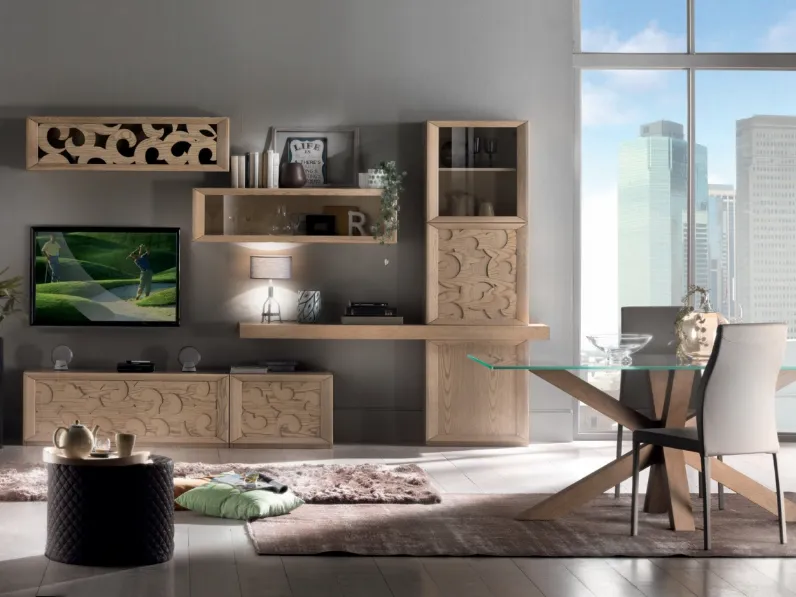 Parete Attrezzata Wind FMG3787 di Betamobili