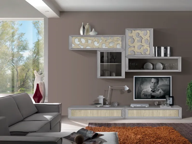 Parete Attrezzata Wind FMG3789 di Betamobili