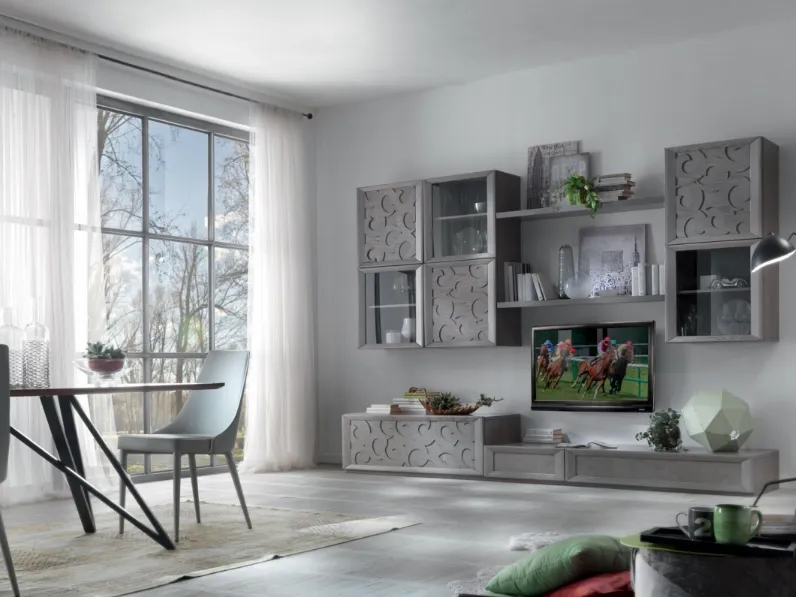 Parete Attrezzata Wind FMG3793 di Betamobili