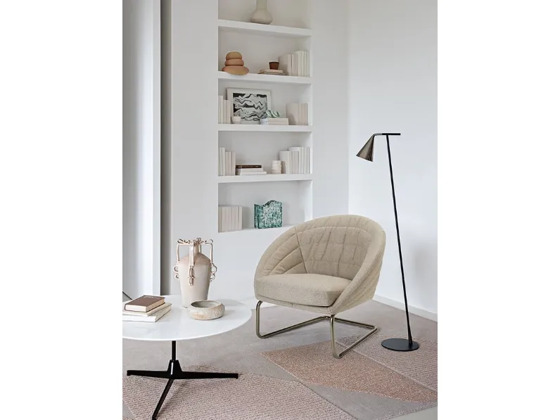 Poltroncina in tessuto Fleur di Saba