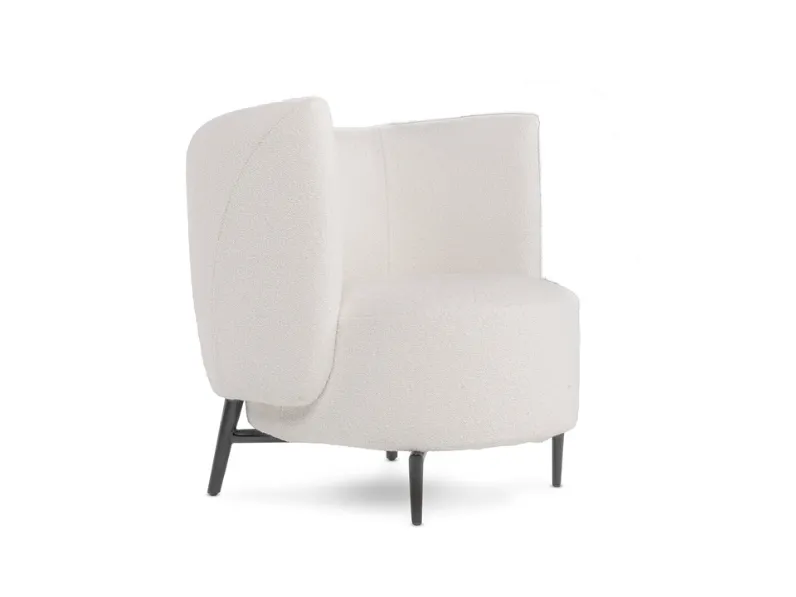 Poltroncina Milla in tessuto di Calia