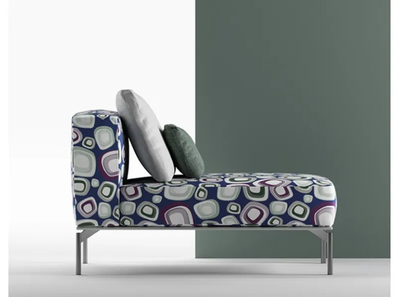 Poltroncina chaise longue Noah di Biba Salotti