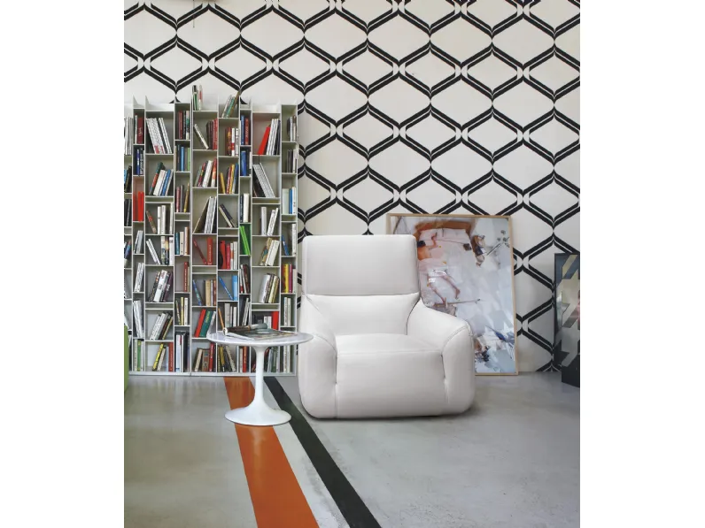 Poltrona in tessuto Opium di Musa Italia