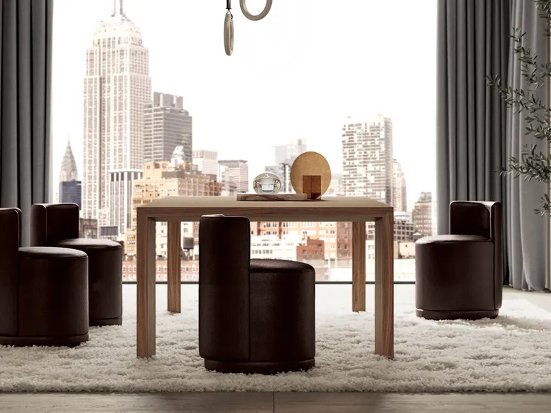Poltroncina in pelle Adelaide di Kico