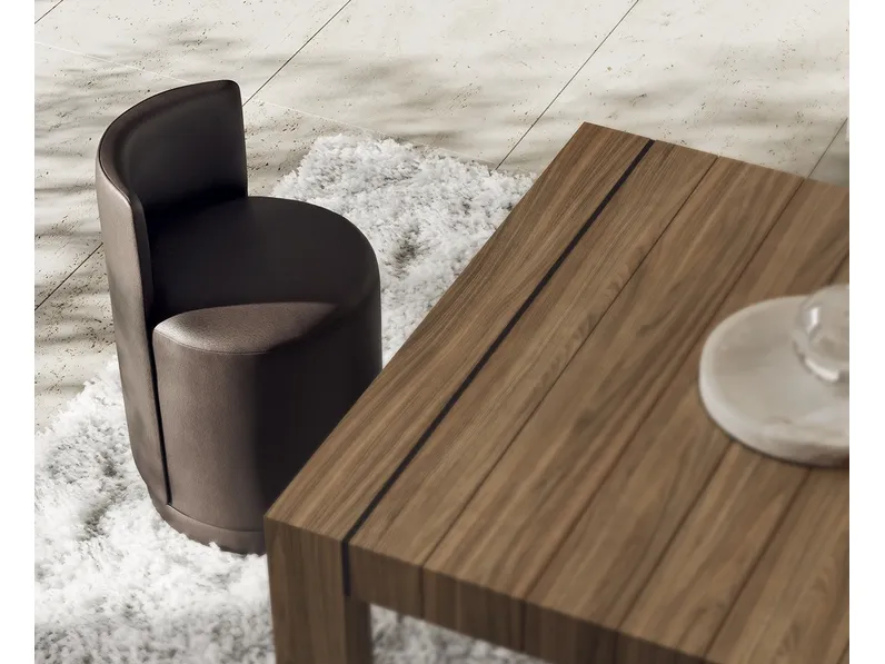 Poltroncina in pelle Adelaide di Kico
