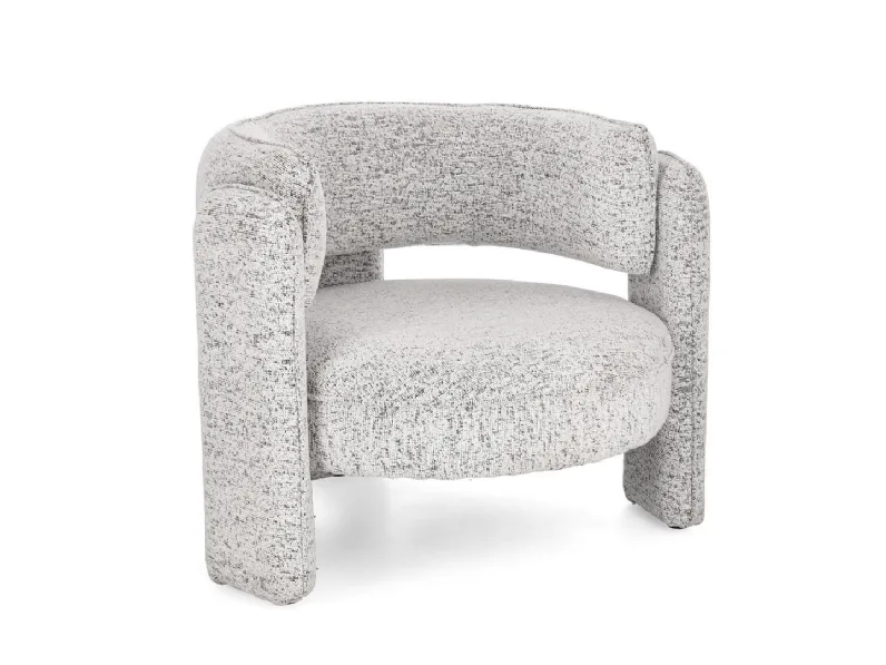 Poltroncina in tessuto Aisha di Bizzotto
