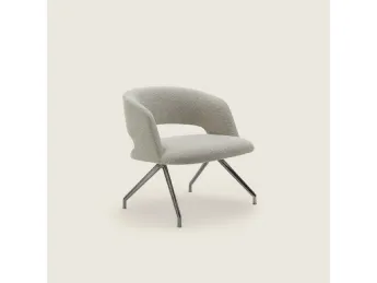 Poltroncina tessuto Alma di Flexform
