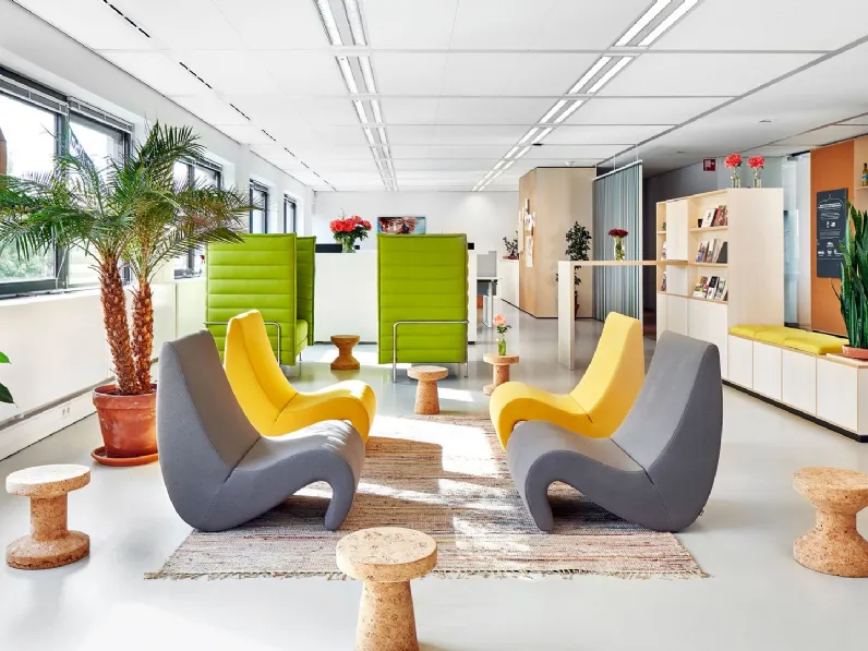 Poltrona di design Amoebe di Vitra