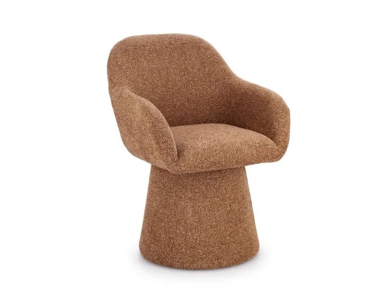 Poltroncina girevole Antara di Bizzotto