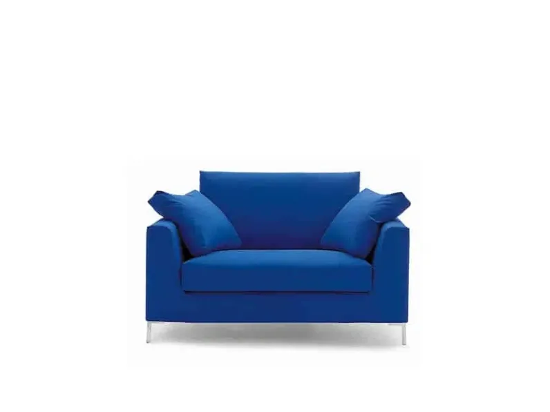 Poltrona in tessuto Aoy di Campeggi