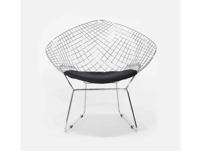 Poltroncina Asia in tondino di metallo di Sigerico