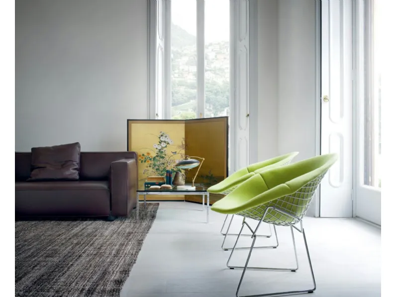 Poltroncina Bertoia Diamond Chair di Knoll