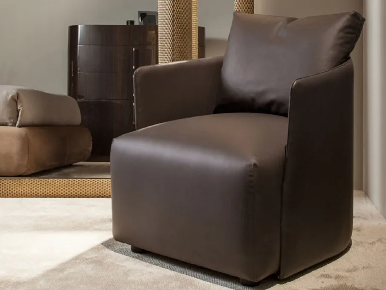 Poltroncina in pelle Betty di Daytona Home