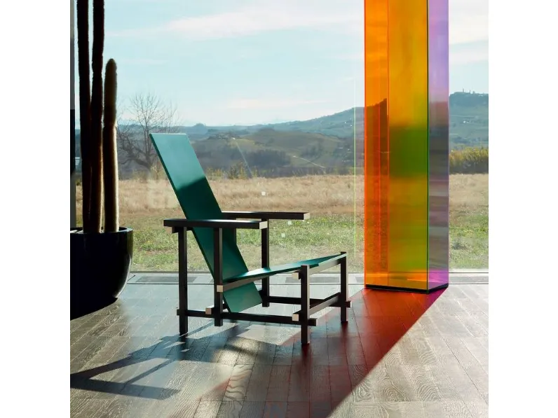 Poltrona di design Black Red and Blue di Cassina