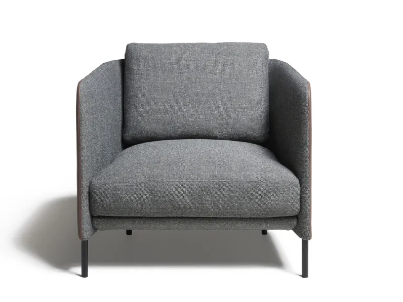 Poltroncina in tessuto Blendy di De Padova