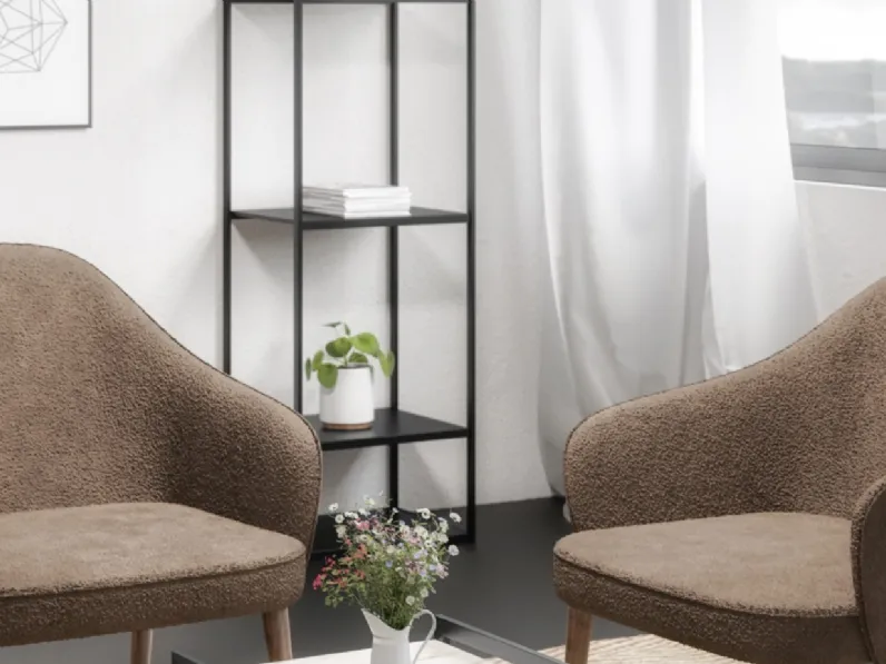 Poltroncina in tessuto Bombo LW di Ambiance Italia