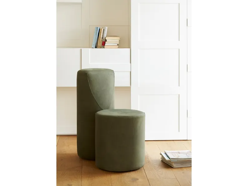 Poltrona destrutturata in tessuto B-Tri di Opinion Ciatti