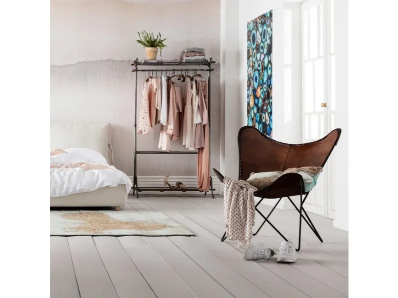 Poltrona in pelle Butterfly di Kare Design