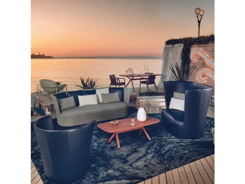 Poltrona in pelle Cape di Natuzzi