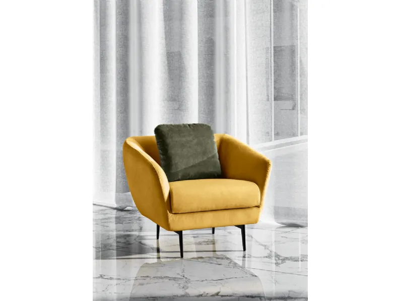 Poltrona Cleo di MorbidLine Salotti